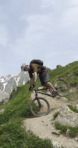 Jon C. showing how to get round the tight ones.